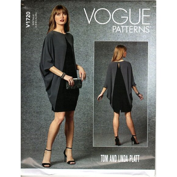 Vogue V1720 Misses S to XXL Designer Tom and Linda Platt Dress Sewing Pattern - Picture 1 of 2